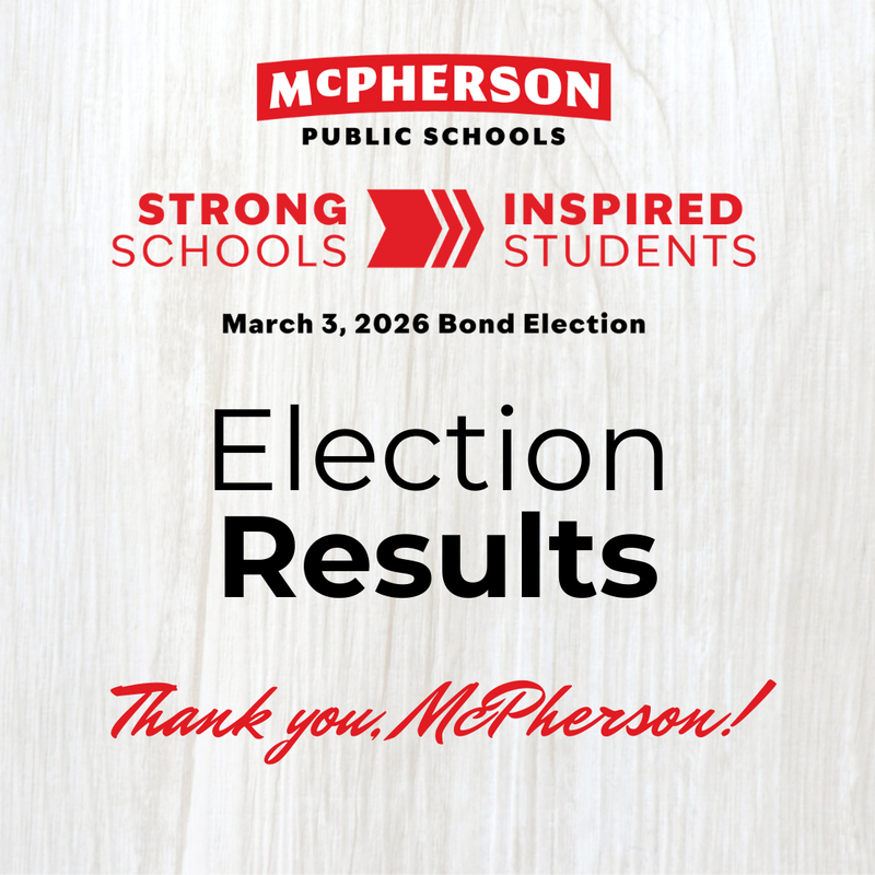 McPherson Voters Approve USD 418 Bond Questions Featured Photo