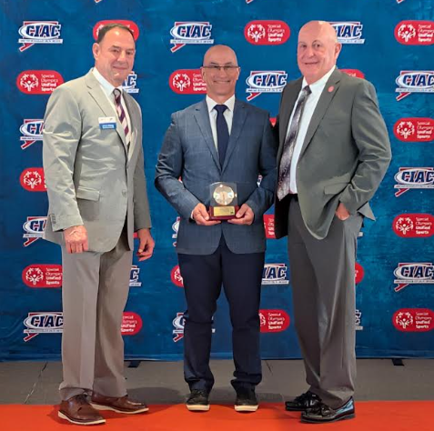 Steve Blumenthal Accepting Award