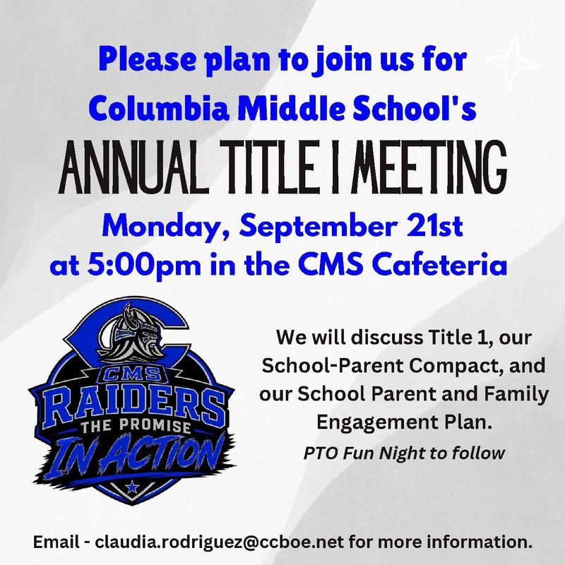 Annual Title 1 Meeting