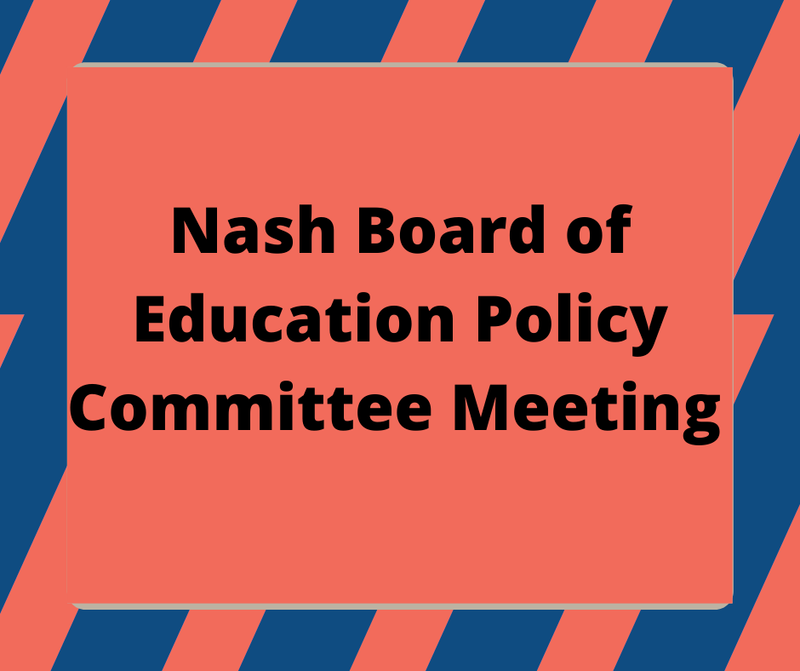 BOE Policy Committee Meeting