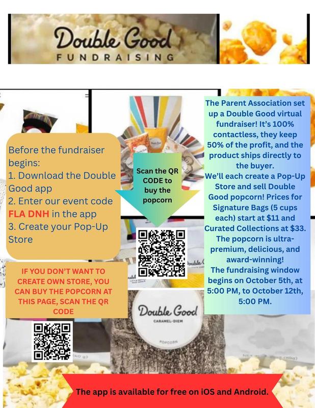 Description of the popcorn flyer in English