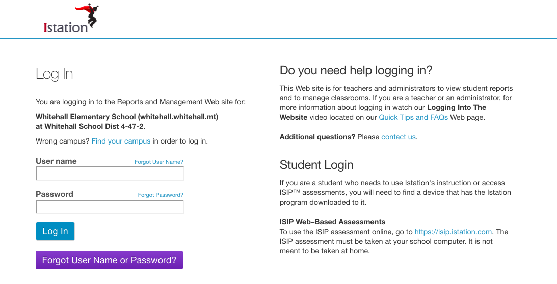 Add IStation to your Computer .Koenig Whitehall School District