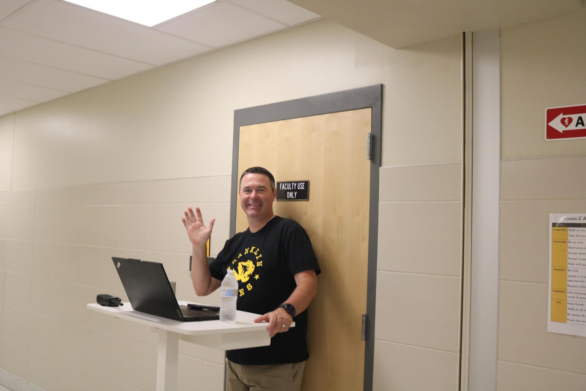 Mr. Boles, Principal