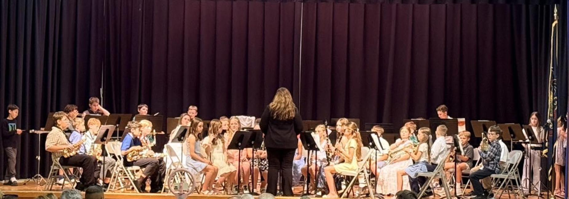 Maxwell 4th and 5th Grade Band Concert
