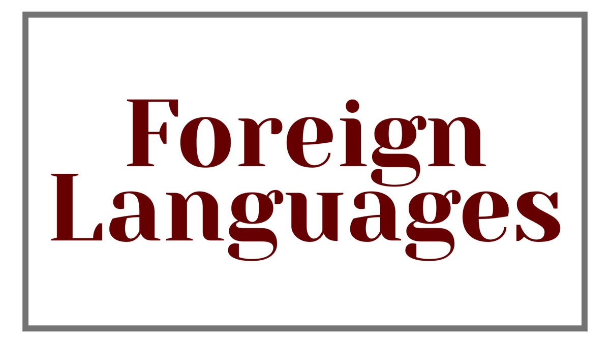 foreign language label