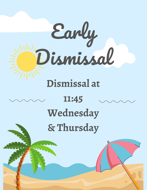Dismissal at 11:45