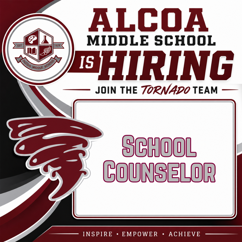 Now hiring school counselor