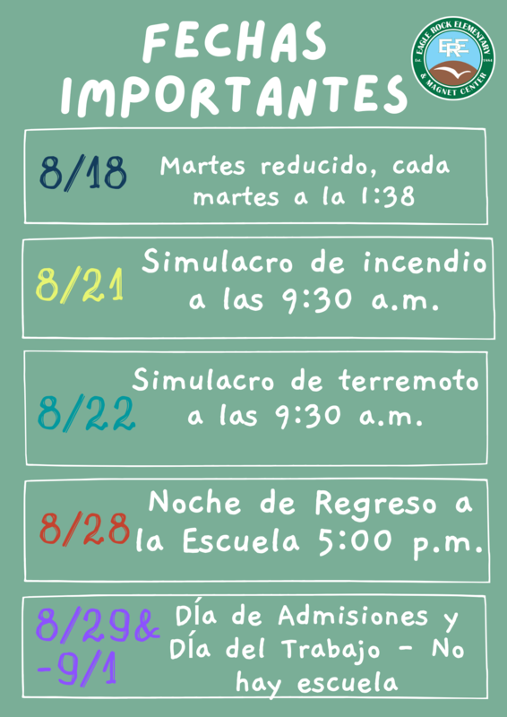 Fechas Importantes