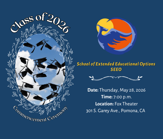 SEEO graduation shuffle banner
