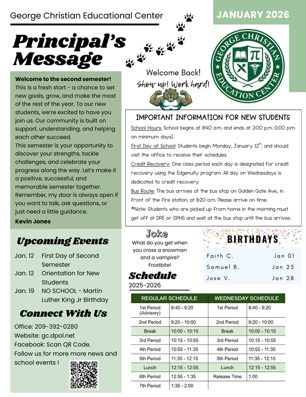 January Newsletter Featured Photo