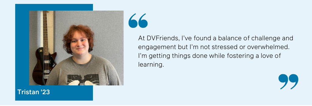 Meet Tristan, 12th-grade