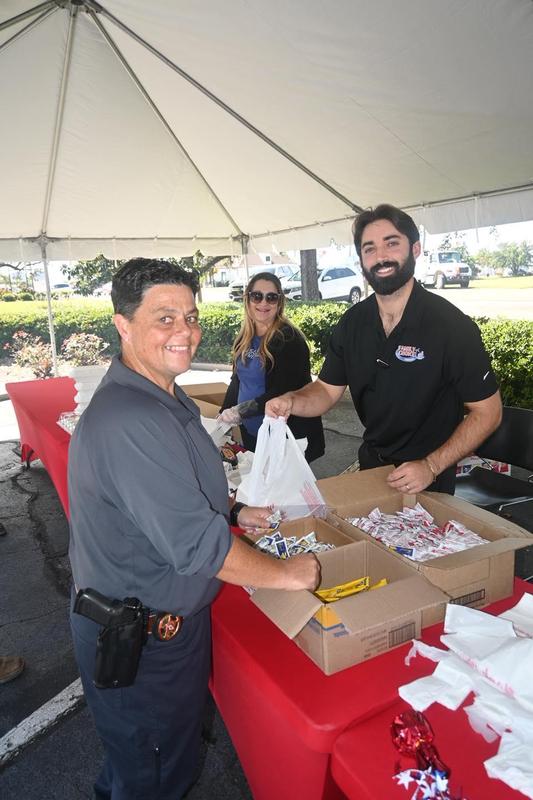 Chief Damian Gatlin, Major Jewel Hines, and Pike County Sheriff’s Office Staff Attend First Responders and Linemen Appreciation Luncheon
