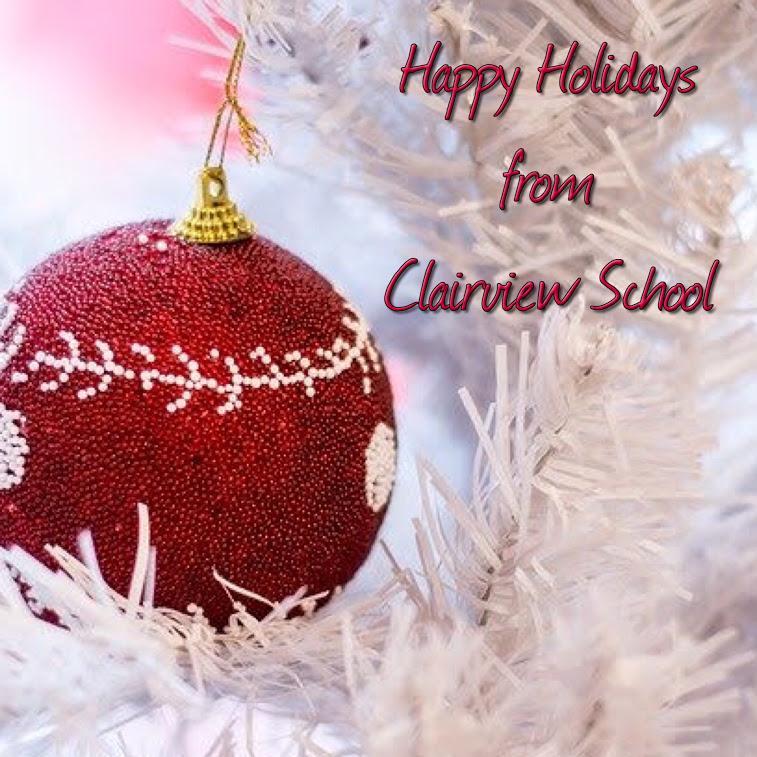 Happy Holidays from Clairview School
