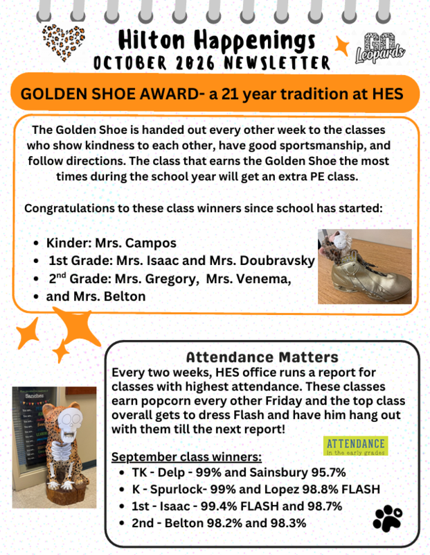 Hilton Happenings October 2026 Newsletter Featured Photo