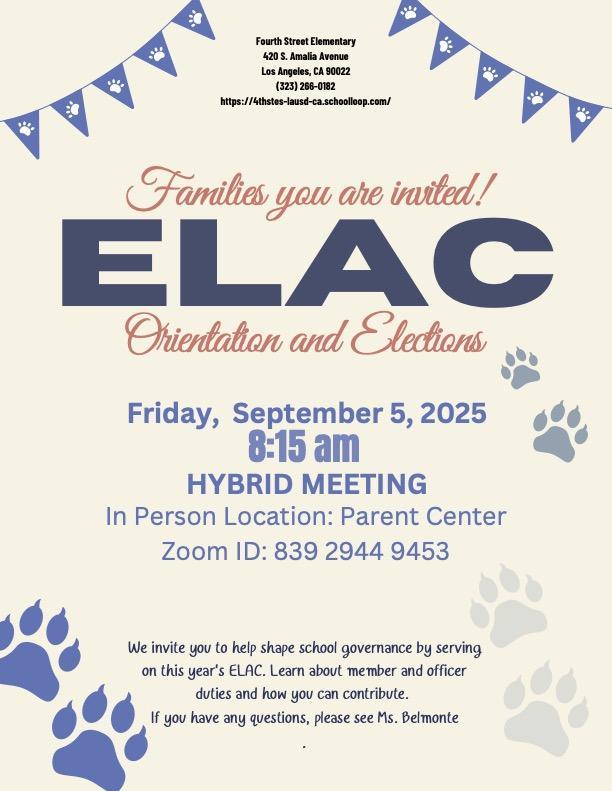 ELAC Mtg.