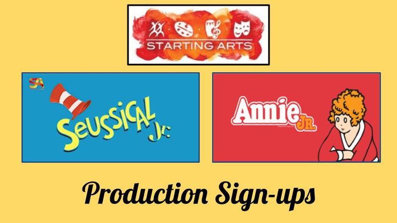 Starting Arts Productions Thumbnail Image
