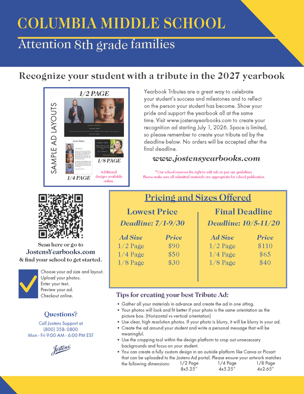 CMS Yearbook Ad