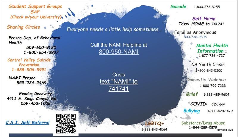 NAMI Club Support Doc