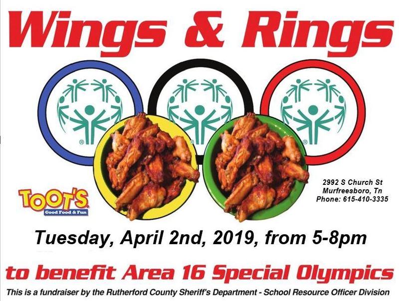 Special Olympics Fundraiser @ Toot's Thumbnail Image