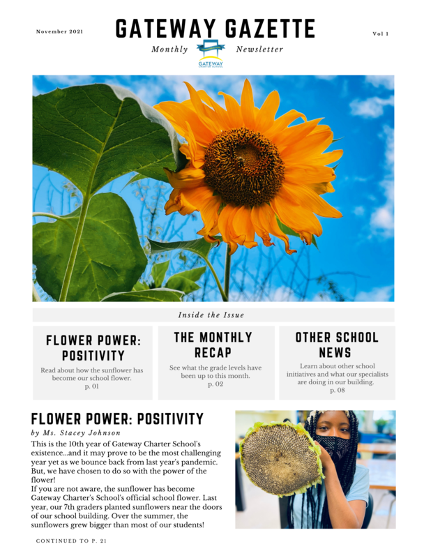 GCS Newsletter: October-November Edition Featured Photo