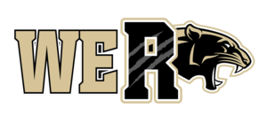 We "R" Logo with Panther Head