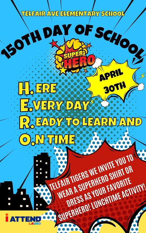 150 days of school flyer