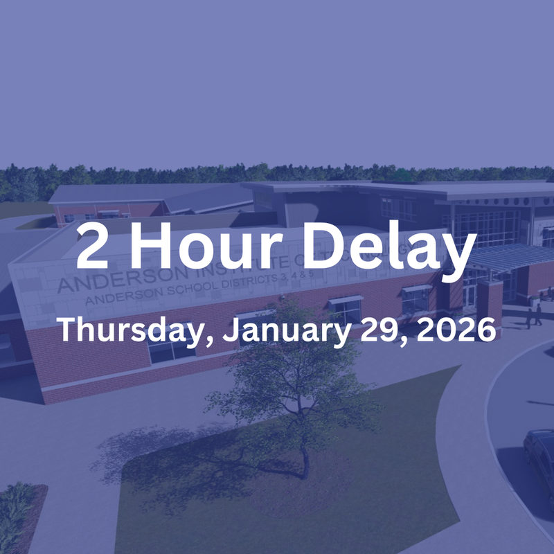 AIT will operate on a two hour delay tomorrow. Doors will open at 10:00 AM for students. Classes will begin at 10:45 AM.