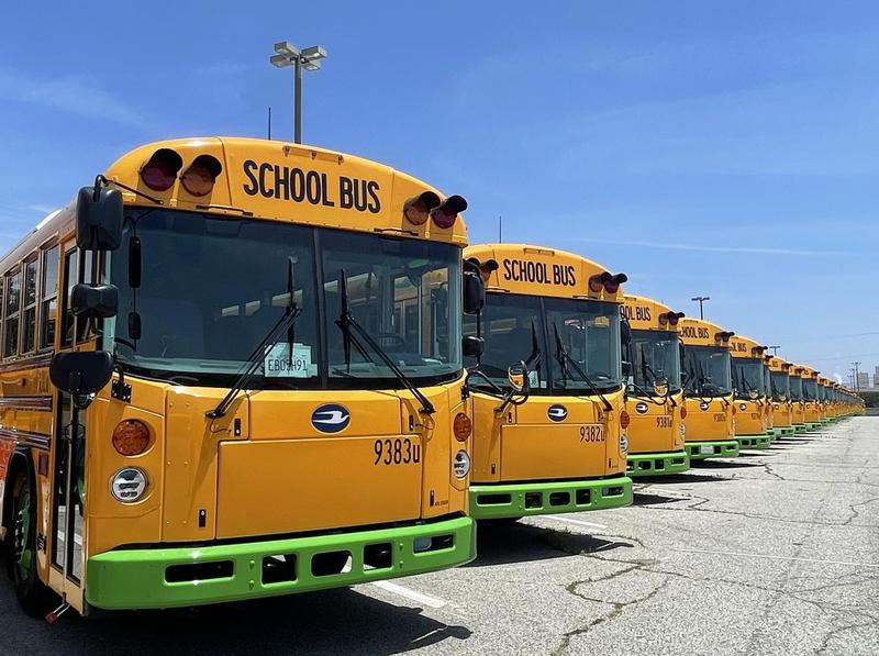 LAUSD buses