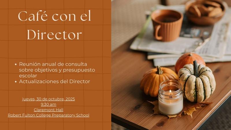 Coffee with the Principal