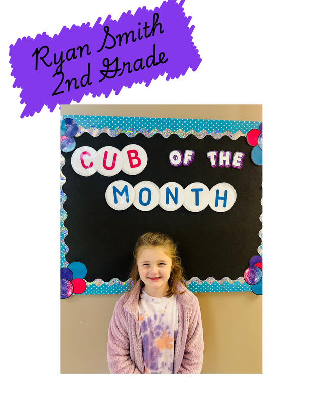 Cub of Month