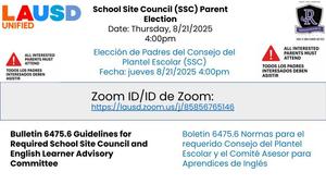 SSC and GSC Orientation and Election