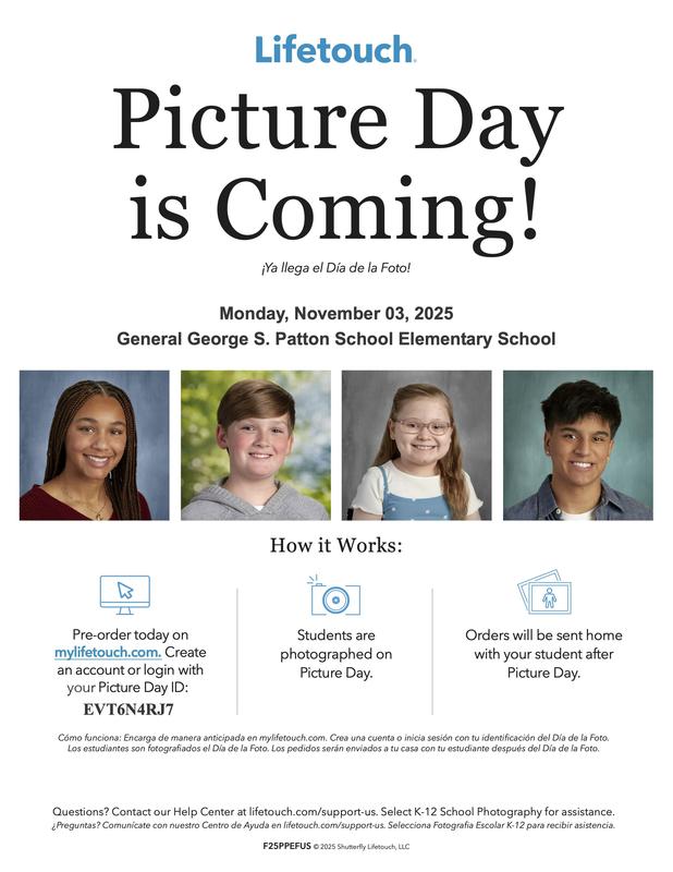 School Picture day 25-26