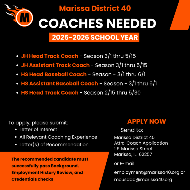 Coaches Needed Featured Photo