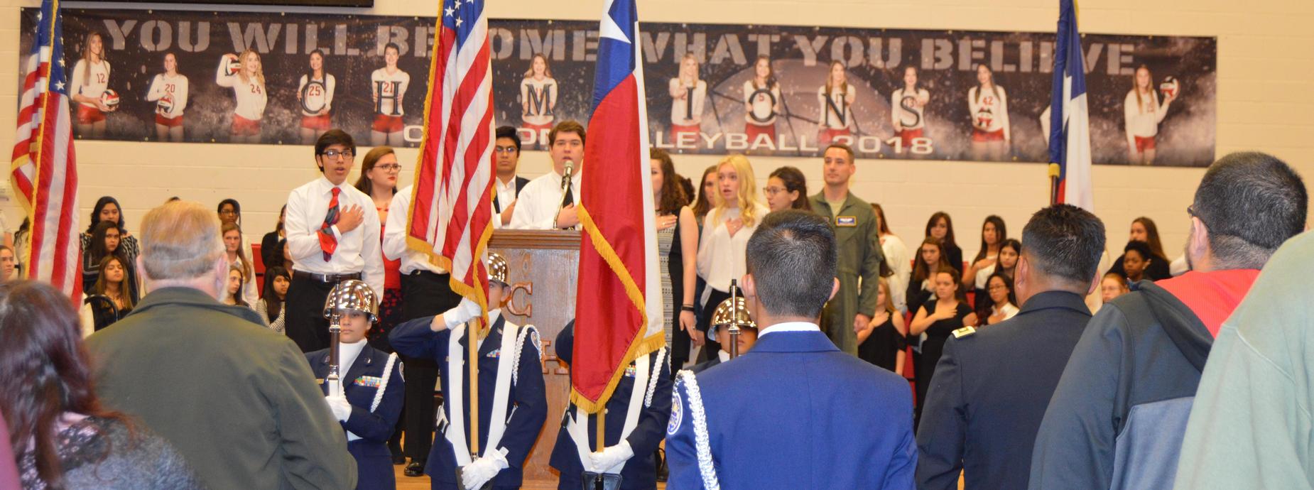 veterans day ceremony