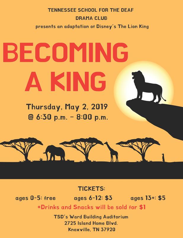 Becoming a King flyer