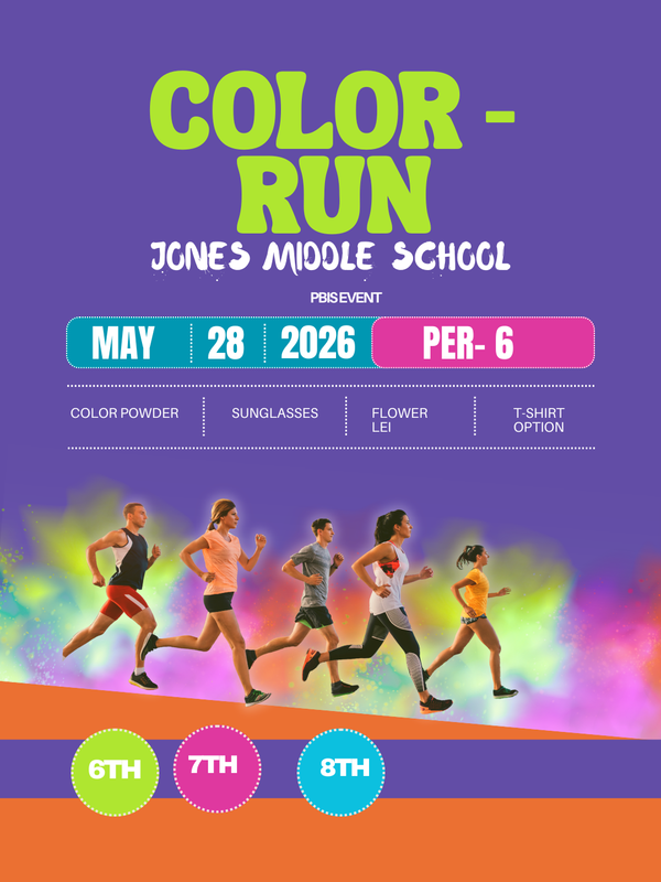 color run flyer