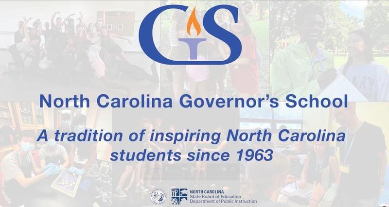 North Carolina Governor's School Applications Now Being Accepted