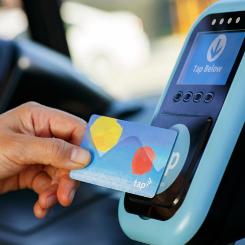 Metro tap card