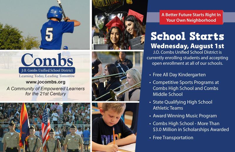 School Starts Announcement