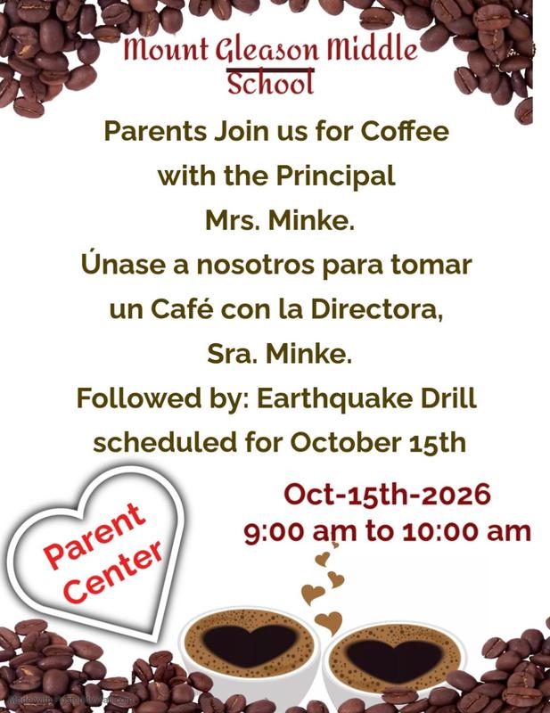 Coffee with the Principal