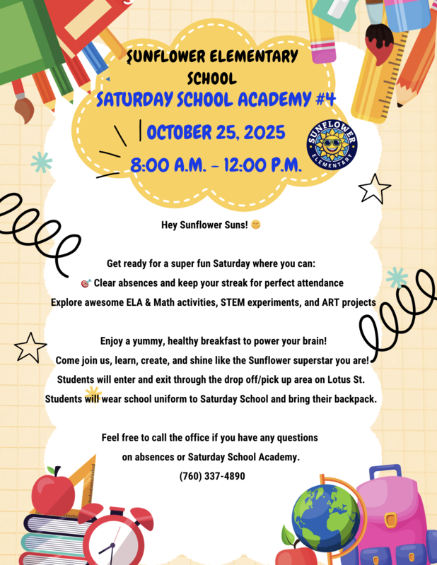 Saturday School Academy #4
