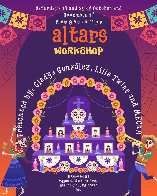 Workshop Taller de altares Dia de los Muertos