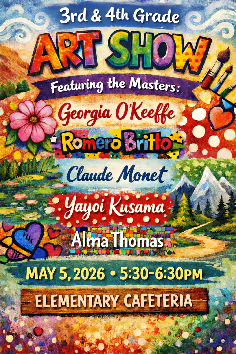 Elementary Art Show May 5 Featured Photo