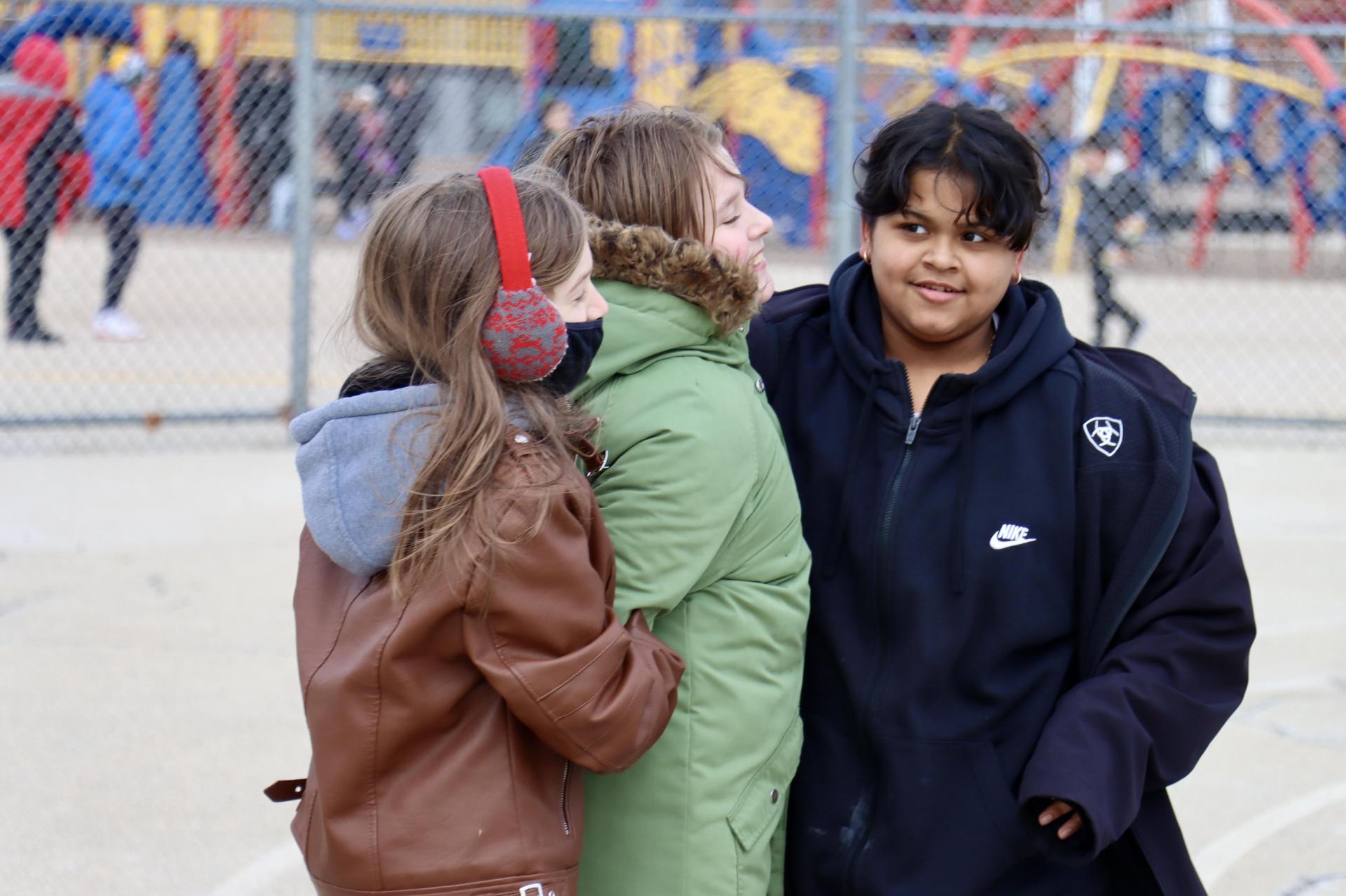 Lots of fun at recess.