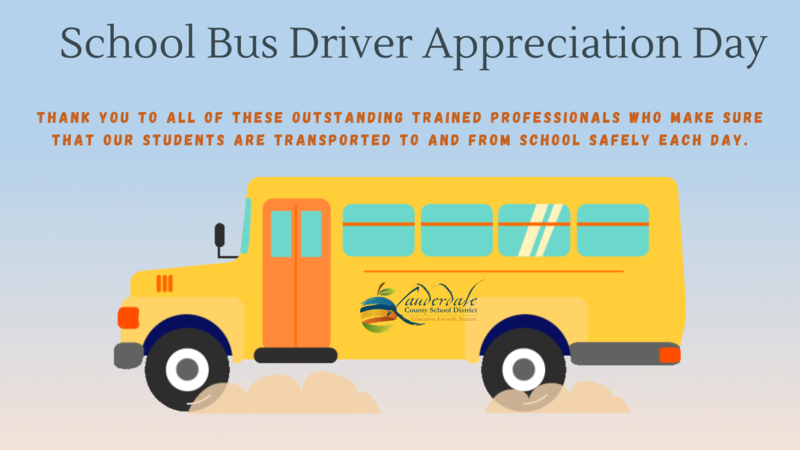 School Bus Driver Appreciation Day
