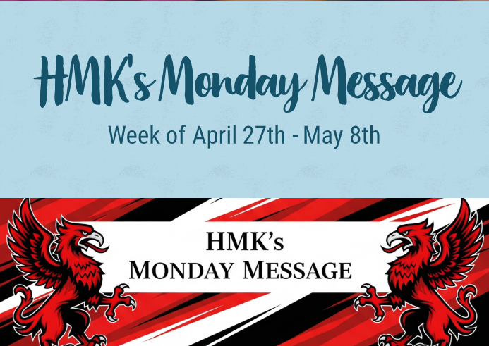 This week's newsletter from Principal Harris Featured Photo