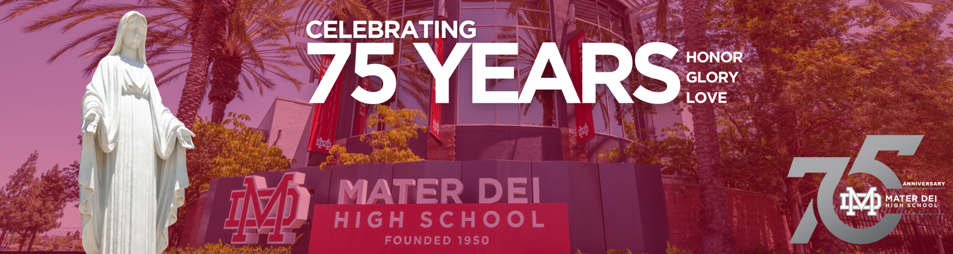 75th banner