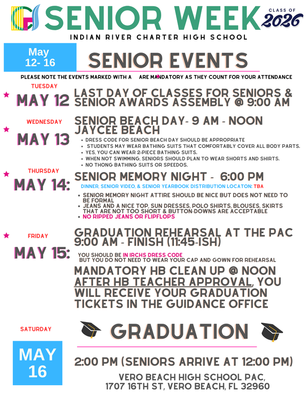 Senior Week 2026! Featured Photo