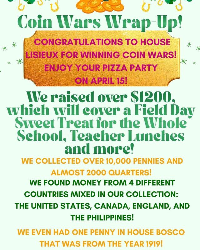 Coin Wars House Winner: Lisieux! Featured Photo