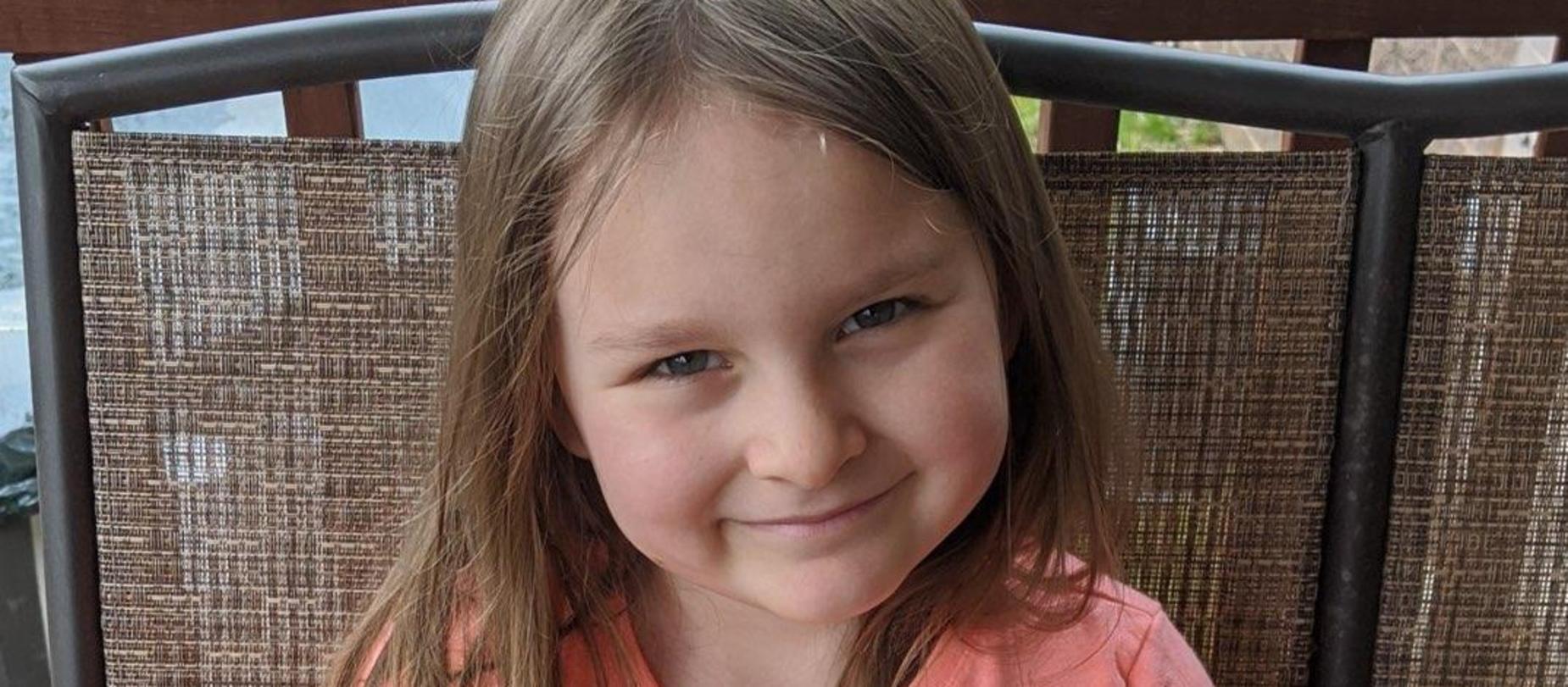 girl smiling for the camera